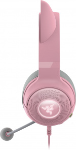 Razer Kraken Kitty V2 Gaming Headset, Rosa