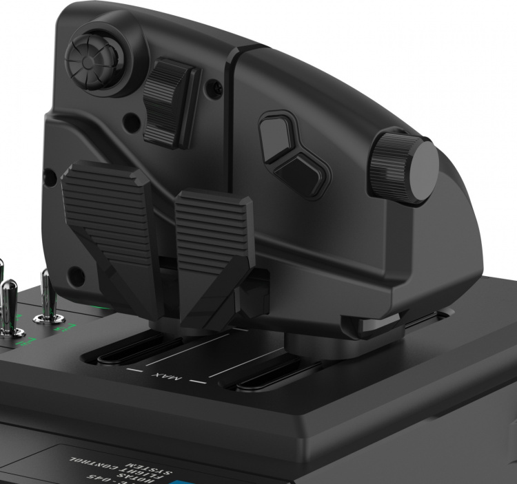Hori HOTAS Flight Control System - spelkontroll, PC. Hori HOTAS Flight Control System - spelkontroll, PC.