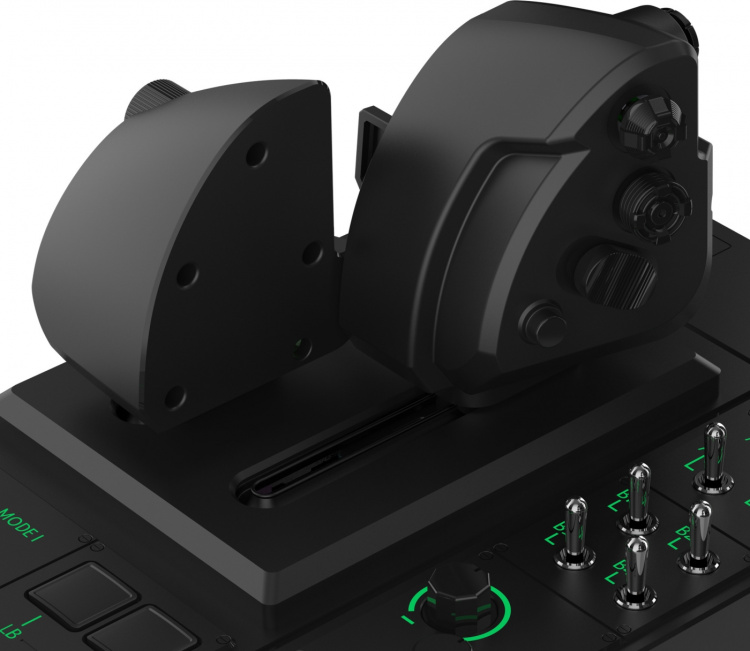 Hori HOTAS Flight Control System - spelkontroll, PC. Hori HOTAS Flight Control System - spelkontroll, PC.