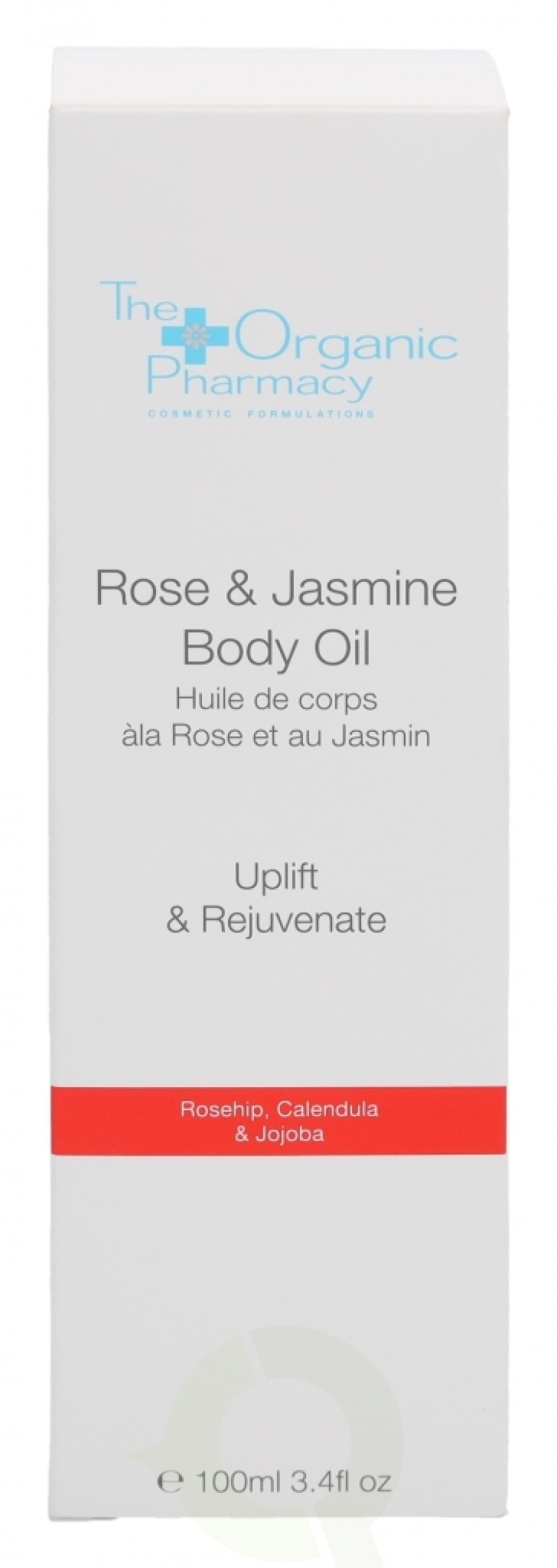 The Organic Pharmacy Rose & Jasmine Body Oil 100 ml Rosehip Canlendula & Jojoba