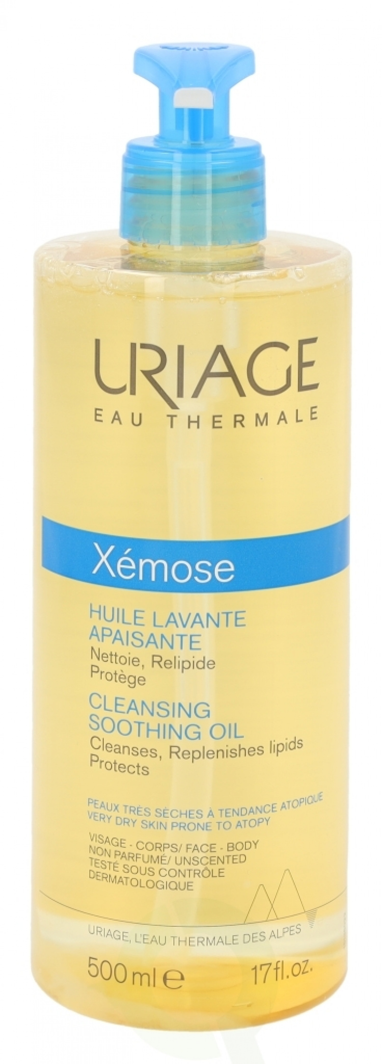 Uriage Xemose Cleansing Soothing Oil 500 ml Very Dry Skin