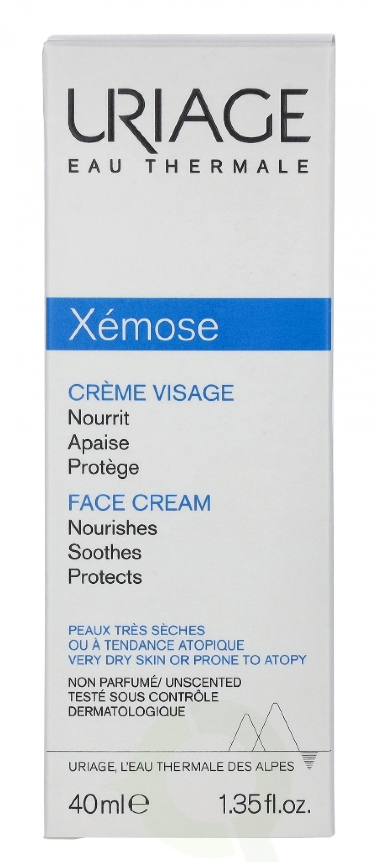 Uriage Xemose Face Cream 40 ml Very Dry Skin