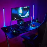 Nedis Trådat Gaming Tagentbord | USB Type-A | Membrantangenter | RGB | Enhandig | Universell | USB ström | Strömkabel längd: 1.60 m | Spel