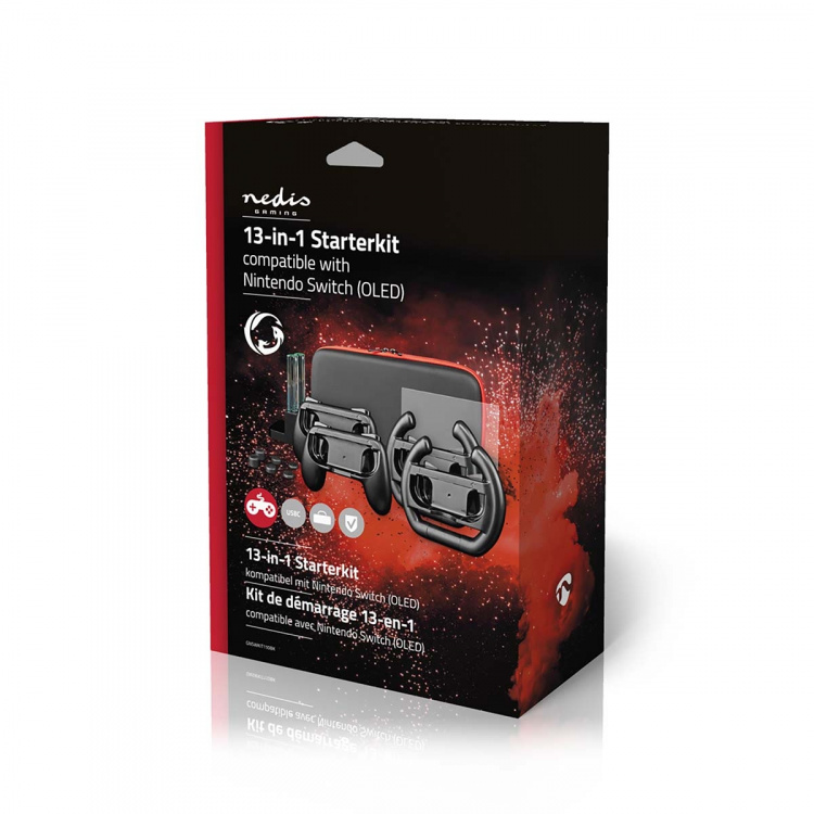Nedis Gaming Starter Kit | Kompatibel med: Nintendo Switch (OLED) | 13-in-1 Nedis Gaming Starter Kit | Kompatibel med: Nintendo Switch (OLED) | 13-in-1