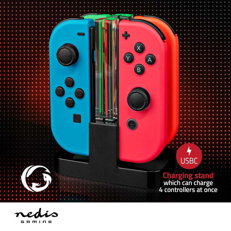 Nedis Gaming Starter Kit | Kompatibel med: Nintendo Switch (OLED) | 13-in-1 Nedis Gaming Starter Kit | Kompatibel med: Nintendo Switch (OLED) | 13-in-1