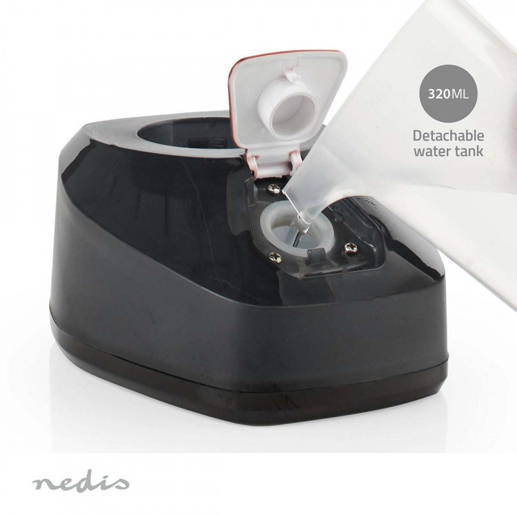 Nedis Garment Steamer | 1400 W | 0.32 l | Avtagbar vattenbehållare | 25 g/m