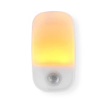 Nedis Plug-In LED Natt Belysning | Rörelsesensor | Dag / natt sensor | 0.55 W | 11 lm | Varm Vit Nedis Plug-In LED Natt Belysning | Rörelsesensor | Dag / natt sensor | 0.55 W | 11 lm | Varm Vit