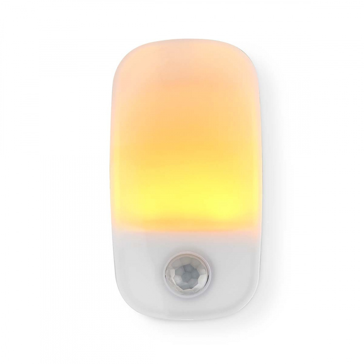 Nedis Plug-In LED Natt Belysning | Rörelsesensor | Dag / natt sensor | 0.55 W | 11 lm | Varm Vit Nedis Plug-In LED Natt Belysning | Rörelsesensor | Dag / natt sensor | 0.55 W | 11 lm | Varm Vit