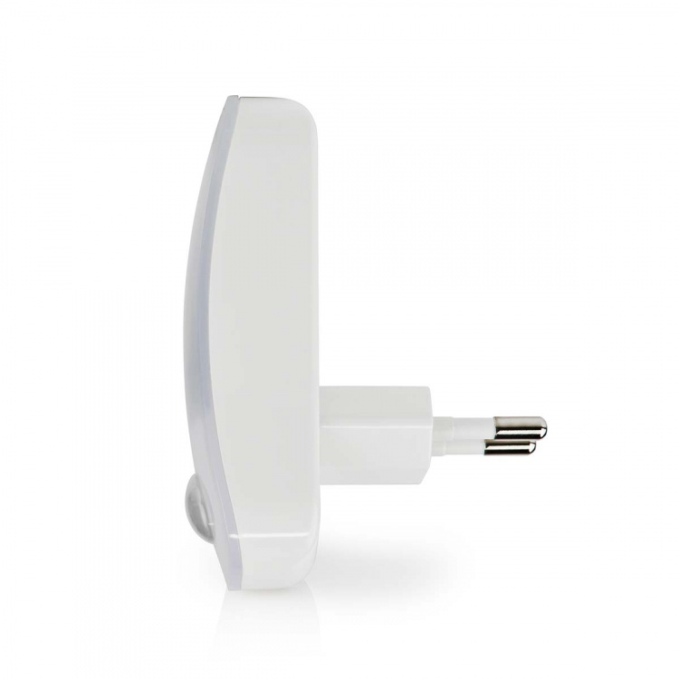 Nedis Plug-In LED Natt Belysning | Rörelsesensor | Dag / natt sensor | 0.55 W | 11 lm | Varm Vit Nedis Plug-In LED Natt Belysning | Rörelsesensor | Dag / natt sensor | 0.55 W | 11 lm | Varm Vit