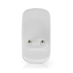 Nedis Plug-In LED Natt Belysning | Rörelsesensor | Dag / natt sensor | 0.55 W | 11 lm | Varm Vit Nedis Plug-In LED Natt Belysning | Rörelsesensor | Dag / natt sensor | 0.55 W | 11 lm | Varm Vit