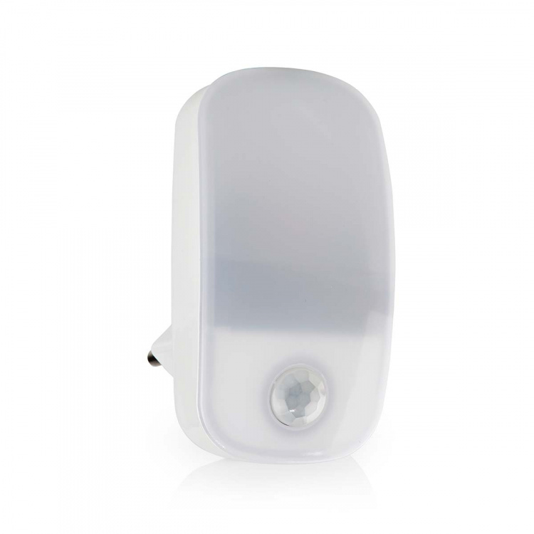 Nedis Plug-In LED Natt Belysning | Rörelsesensor | Dag / natt sensor | 0.55 W | 11 lm | Varm Vit Nedis Plug-In LED Natt Belysning | Rörelsesensor | Dag / natt sensor | 0.55 W | 11 lm | Varm Vit