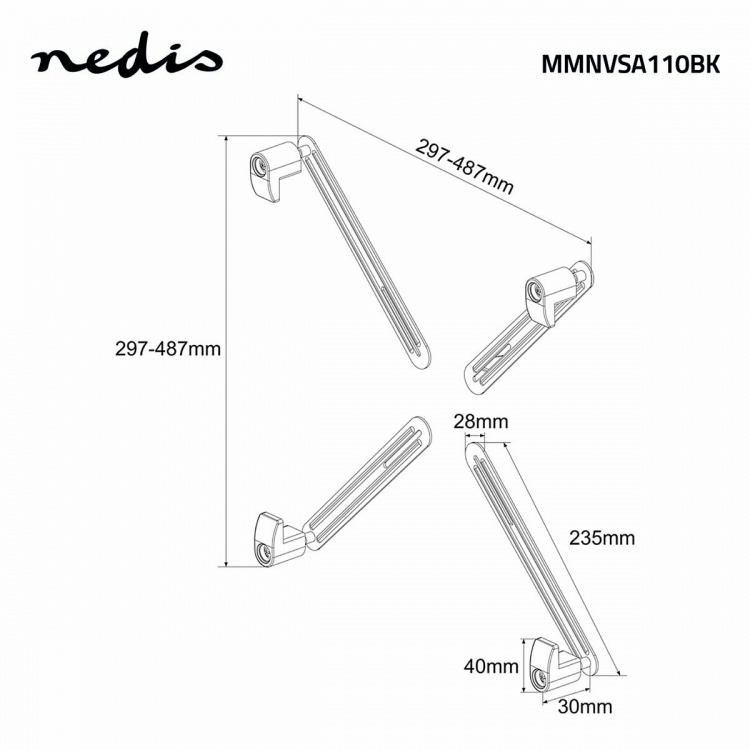 Nedis Adapter Mount Kit | 13  Nedis Adapter Mount Kit | 13