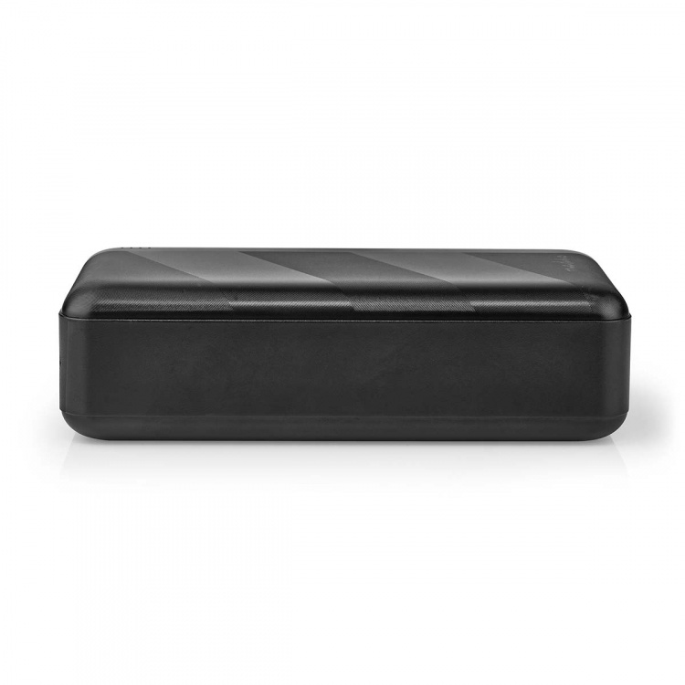 Nedis Powerbank | 30000 mAh | 1.5 / 2.0 / 3.0 A | Antal utgångar: 2 | Utgångsanslutning: 1x USB-A / 1x USB-C™ | Ingångsanslutning: 1x Micro USB / 1x USB-C™ | PD3.0 20W | Litium-polymer
