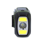 Nedis Nödradio | Portabel design | DAB+ / FM | Batteridriven / Handvev / Solar Powered / USB ström | Väckarklocka | Grön / Svart