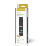 Nedis Universalfjärrkontroll | Förprogrammerad | 4 Enheter | Amazon Prime / Disney + Button / Google Play Knapp / Netflix Knapp / Youtube Knapp | Infraröd | Svart