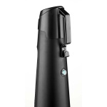 Nedis SmartLife Patio värmare | Wi-Fi | 1200 W | 2 Värmeinställningar | Svängning | Skydd för att ramla | IP24 | Svart