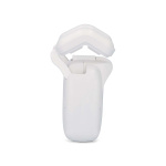 Nedis SmartLife Robot med Gardin | Stångskena | Draperier / Gardiner | Batteridriven / USB ström | 4000 mAh | Bluetooth® | Vit