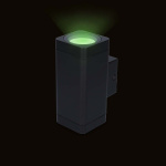 Nedis Smartlife utomhusljus | 760 lm | Bluetooth® | 8.5 W | Varm till cool vit | 2700 - 6500 K | ABS | Android™ / IOS