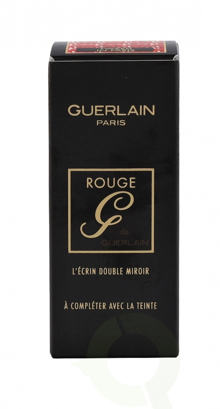 Guerlain Rouge G The Double Mirror Lipstick Case 1 piece Tweed