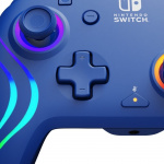 PDP Gaming Afterglow Wave Wired Controller - trådbunden spelkontroll, blå, Switch