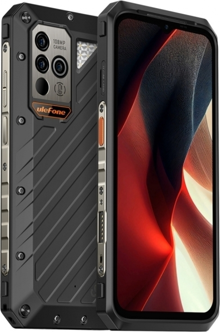 Ulefone Power Armor 18 Ultra 5G telefon, 512/12GB, svart