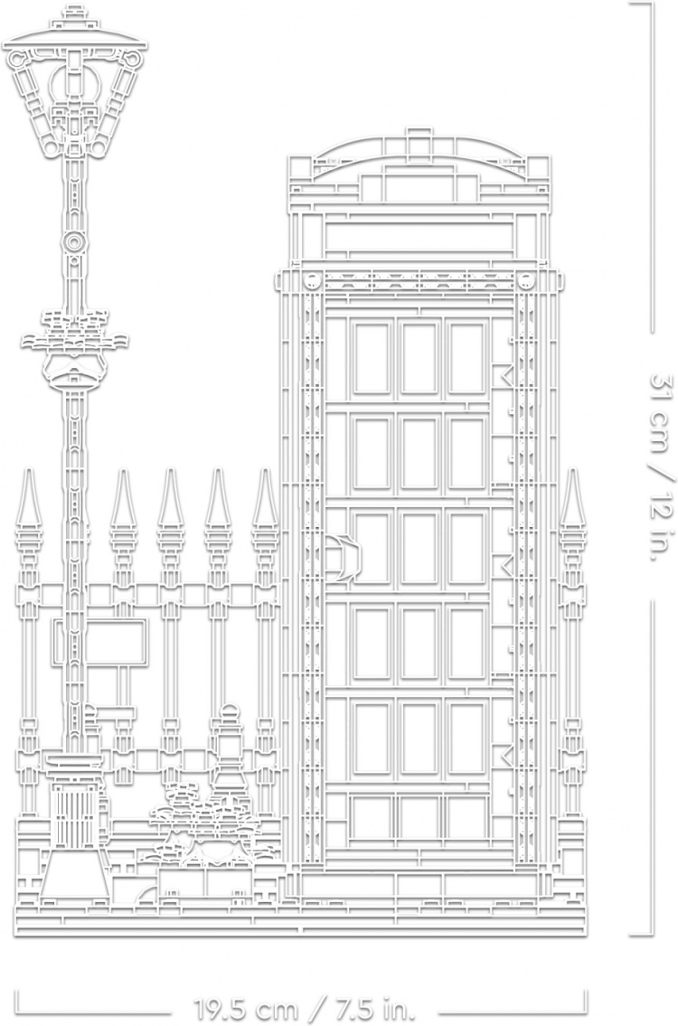 LEGO Idéer 21347 - London Röda telefonkiosken