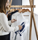 TEFAL Pro Express Vision GV9812E0 steam Blå/vit - Fyndvara