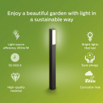 Philips Stratosphere Pollare Ultra Efficient LED 3,8W 800lm Antracit