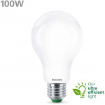 Philips LED E27 Normal 7,3W (100W) Frostad 1535lm 2700K Energiklass A