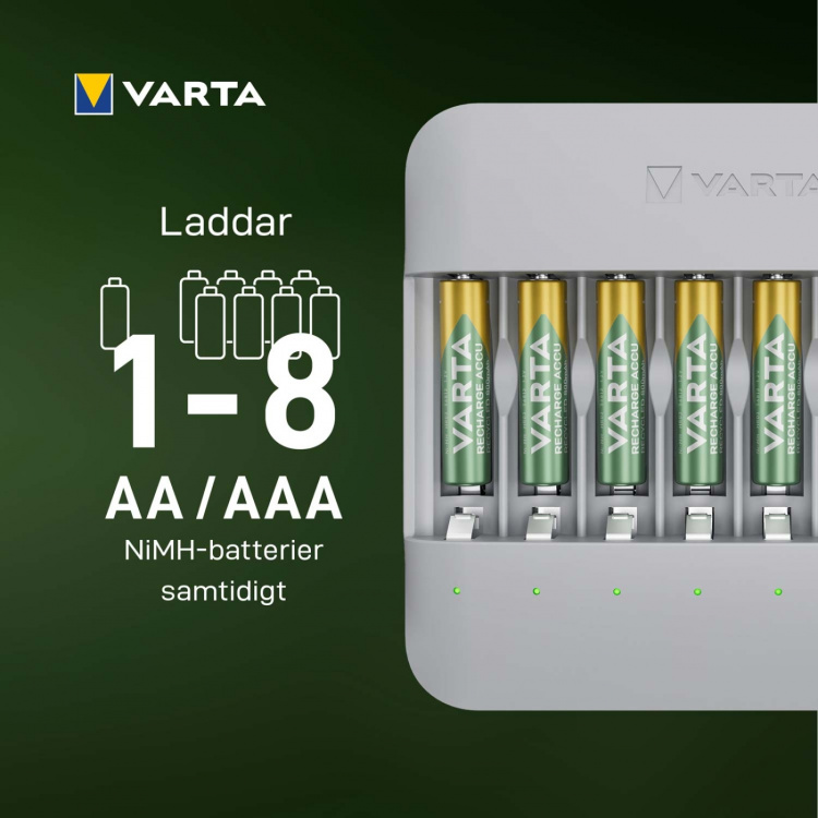 Varta Batteriladdare Eco Charger Multi Recycled Varta Batteriladdare Eco Charger Multi Recycled