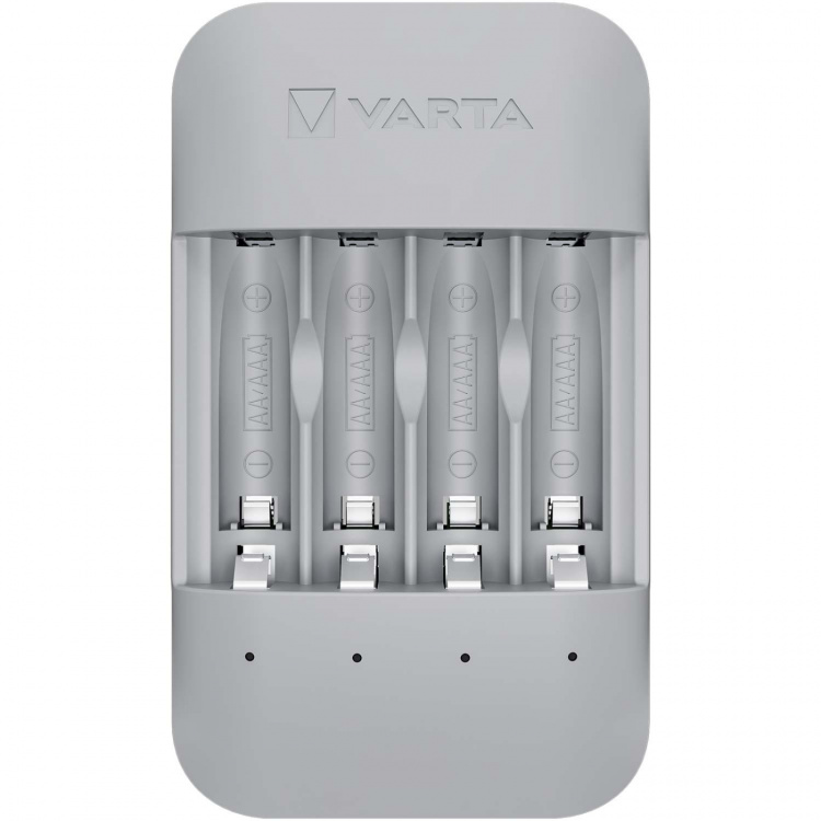 Varta Batteriladdare Eco Charger Pro Recycled inkl. 4x AA 2100 mAh Varta Batteriladdare Eco Charger Pro Recycled inkl. 4x AA 2100 mAh