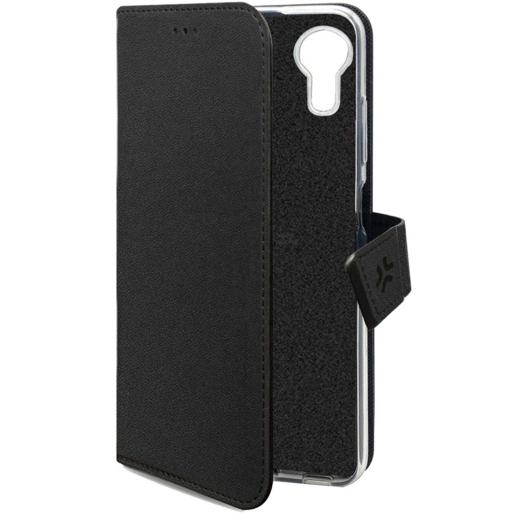 Celly Wally Wallet Case Galaxy XCover 7 Svart