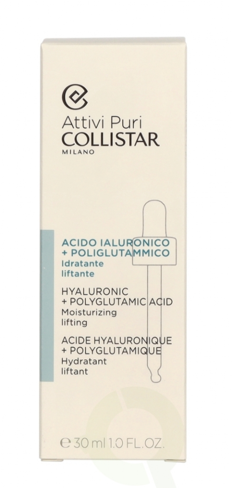 Collistar Attivi Puri Hyaluronic + Polyglutamic Face Serum 30 ml