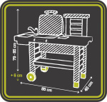 Smoby SAS Smoby Garden Kitchen - lekkök