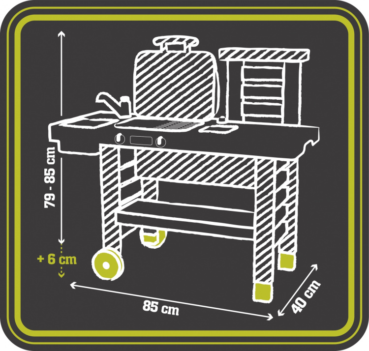 Smoby SAS Smoby Garden Kitchen - lekkök