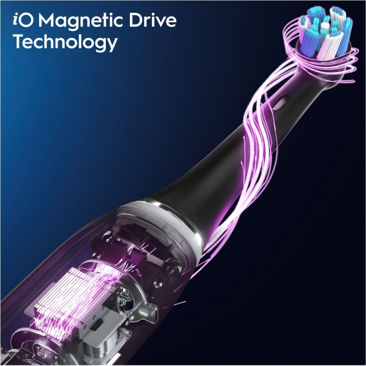 Oral B iO 10 - elektrisk tandborste, svart