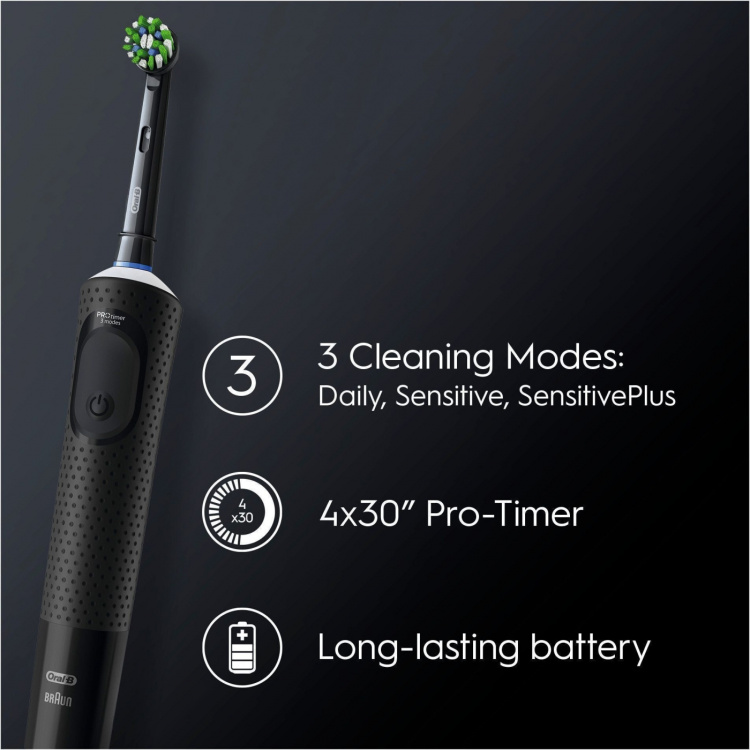 Oral B Vitality Pro Black - elektrisk tandborste, svart Oral B Vitality Pro Black - elektrisk tandborste, svart