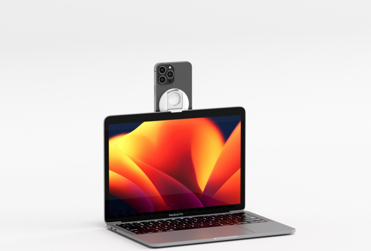 Belkin magnetisk hållare med MagSafe, vit