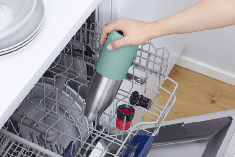 Tefal Bludrop Sleeve dricksflaska, 0,7 L, grön/stål