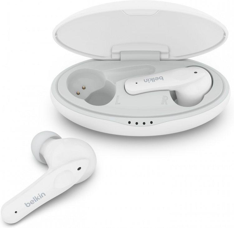 Belkin Soundform Nano - Hörlurar för barn, vita Belkin Soundform Nano - Hörlurar för barn, vita