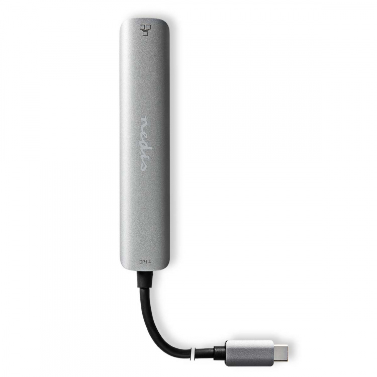 Nedis USB Multi-Port Adapter | 5-i-1 | USB 3.2 Gen 1 | USB-C™ Hane | HDMI™ Utgång / RJ45 Hona / 3x USB-A Hona | 5 Gbps | 0.20 m | Rund | Guldplaterad | PVC | Antracit | Låda Nedis USB Multi-Port Adapter | 5-i-1 | USB 3.2 Gen 1 | USB-C™ Hane | HDMI™ Utgång / RJ45 Hona / 3x USB-A Hona | 5 Gbps | 0.20 m | Rund | Guldplaterad | PVC | Antracit | Låda