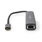 Nedis USB Multi-Port Adapter | 4-i-1 | USB 3.2 Gen 1 | USB-C™ Hane | HDMI™ Utgång / RJ45 Hona / USB-A Hona / USB-C™ Hona | 5 Gbps | 0.20 m | Rund | Guldplaterad | PVC | Antracit | Låda Nedis USB Multi-Port Adapter | 4-i-1 | USB 3.2 Gen 1 | USB-C™ Hane | HDMI™ Utgång / RJ45 Hona / USB-A Hona / USB-C™ Hona | 5 Gbps | 0.20 m | Rund | Guldplaterad | PVC | Antracit | Låda