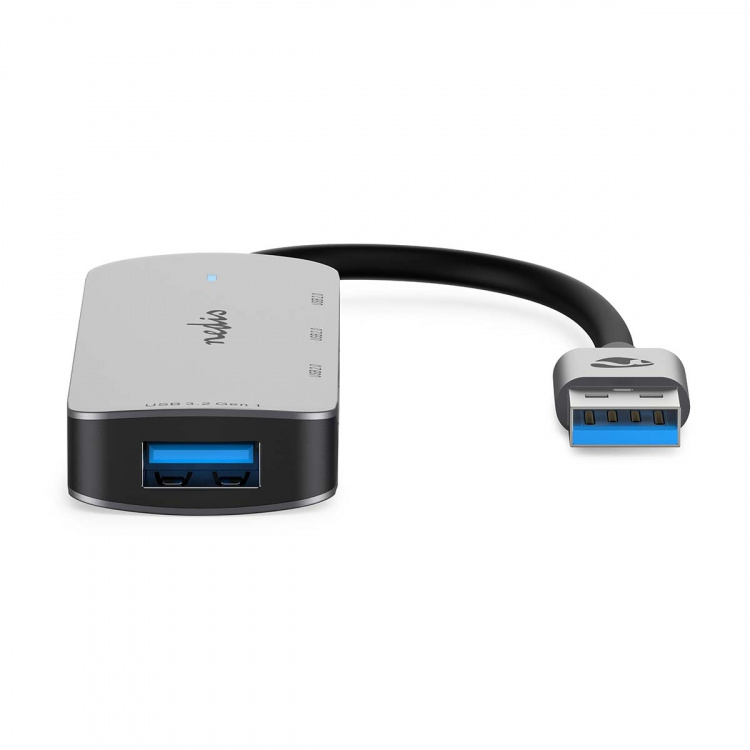 Nedis USB-hubb | USB-A Male | 4x USB A Female | 4-Port port(s) | USB 2.0 / USB 3.2 Gen 1 | USB ström Nedis USB-hubb | USB-A Male | 4x USB A Female | 4-Port port(s) | USB 2.0 / USB 3.2 Gen 1 | USB ström