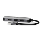 Nedis USB-hubb | USB-A Male | 4x USB A Female | 4-Port port(s) | USB 2.0 / USB 3.2 Gen 1 | USB ström Nedis USB-hubb | USB-A Male | 4x USB A Female | 4-Port port(s) | USB 2.0 / USB 3.2 Gen 1 | USB ström