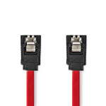 Nedis SATA kabel | 3 Gbps | SATA 7-Pin Hona | SATA 7-Pin Hona | Nickelplaterad | 0.50 m | Platt | PVC | Röd | Låda Nedis SATA kabel | 3 Gbps | SATA 7-Pin Hona | SATA 7-Pin Hona | Nickelplaterad | 0.50 m | Platt | PVC | Röd | Låda