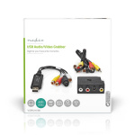 Nedis video Grabber | USB 2.0 | 480p | A / V-kabel / Scart