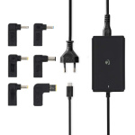 Nedis Notebook Adapter | GaN | 65 W | 5 / 9 / 12 / 15 / 20 V DC | 2.4 / 3.0 / 3.25 A | Används för: Dator / Smartphone / Surfplatta | Euro / Typ-C (CEE 7/16) Nedis Notebook Adapter | GaN | 65 W | 5 / 9 / 12 / 15 / 20 V DC | 2.4 / 3.0 / 3.25 A | Används för: Dator / Smartphone / Surfplatta | Euro / Typ-C (CEE 7/16)