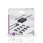 Nedis Notebook Adapter | GaN | 100 W | 5 / 9 / 12 / 15 / 20 V DC | 3.0 / 5.0 A | Används för: Dator / Smartphone / Surfplatta | Euro / Typ-C (CEE 7/16) Nedis Notebook Adapter | GaN | 100 W | 5 / 9 / 12 / 15 / 20 V DC | 3.0 / 5.0 A | Används för: Dator / Smartphone / Surfplatta | Euro / Typ-C (CEE 7/16)