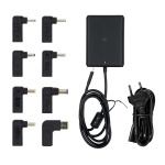 Nedis Notebook Adapter | GaN | 100 W | 5 / 9 / 12 / 15 / 20 V DC | 3.0 / 5.0 A | Används för: Dator / Smartphone / Surfplatta | Euro / Typ-C (CEE 7/16) Nedis Notebook Adapter | GaN | 100 W | 5 / 9 / 12 / 15 / 20 V DC | 3.0 / 5.0 A | Används för: Dator / Smartphone / Surfplatta | Euro / Typ-C (CEE 7/16)