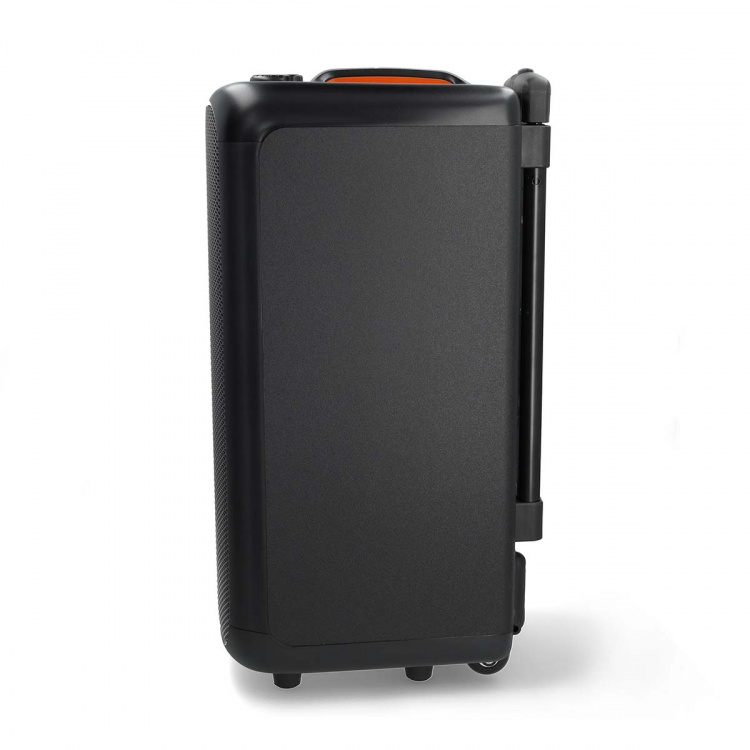 Nedis Bluetooth® Party Speaker | Maximal batteritid: 5 timmar | 240 W | Bärhandtag | Festljus | Equalizer | Orange / Svart Nedis Bluetooth® Party Speaker | Maximal batteritid: 5 timmar | 240 W | Bärhandtag | Festljus | Equalizer | Orange / Svart